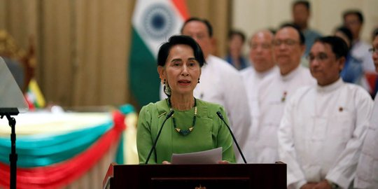 Lama bungkam, Aung San Suu Kyi akhirnya buka suara soal muslim Rohingya