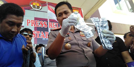 Pasutri pengedar pil PCC diringkus di Makassar