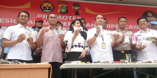 Polisi sita 15 ribu obat keras yang dijual bebas di Depok