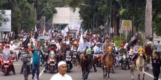 Tahun Baru 1439 H, ribuan umat Islam di Medan gelar Parade 