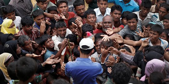 Warga Budhha Myanmar halangi bantuan kemanusiaan buat Rohingya