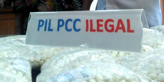 Mata rantai peredaran pil PCC di Indonesia  merdeka.com