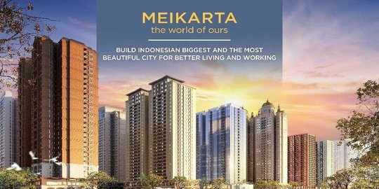 Meikarta akan segera hadir menjadi kota masa depan kaum urban