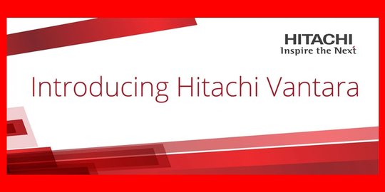 Hitachi perkenalkan Hitachi Vantara, perusahaan data 