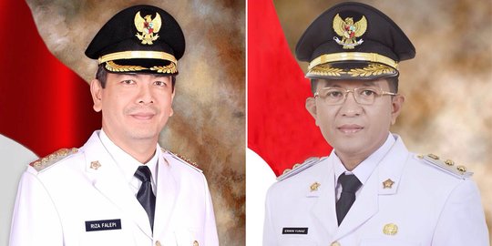 Riza Falepi-Erwin Yunaz dilantik, Gubernur Sumbar apresiasi Suwandel Muchtar