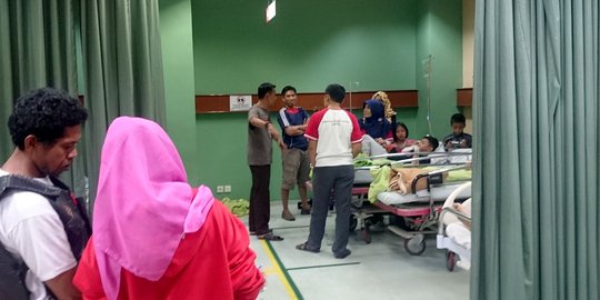 Jumlah siswa SMP 184 keracunan di Buperta Cibubur yang dirawat di RS Meilia 89 orang