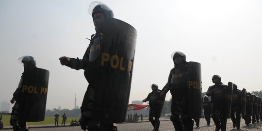 Belum ada PP, Sekda DKI tak berani angkat Satpol PP jadi PNS