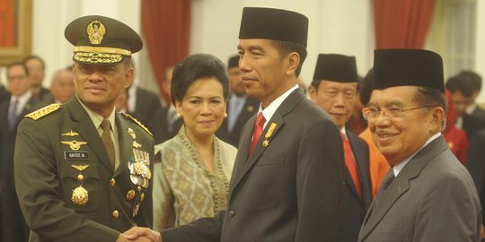 Polemik Jenderal Gatot karena Jokowi dinilai belum jadi 'Panglima Tertinggi'