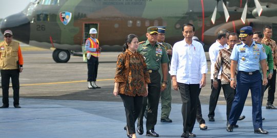 Tinjau korban erupsi Gunung Agung, Jokowi akan serahkan bantuan total Rp 7,1 miliar