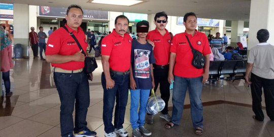 Pulang dari Kalimantan, pembunuh anak punk diamankan di Bandara Juanda