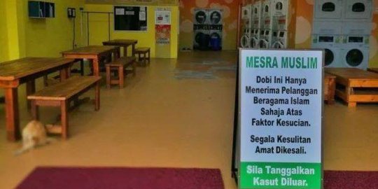 Jasa cuci pakaian di Malaysia anggap non-muslim najis, ogah terima orderan