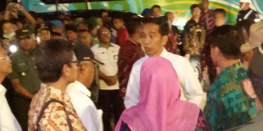 Pesan Jokowi ke pengungsi Gunung Agung: Kita harus kuat 