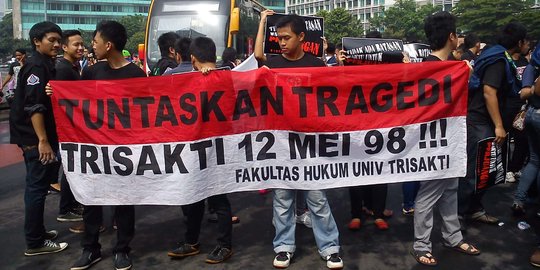 Faktor yang berkontribusi besar dalam penuntasan tragedi Trisakti