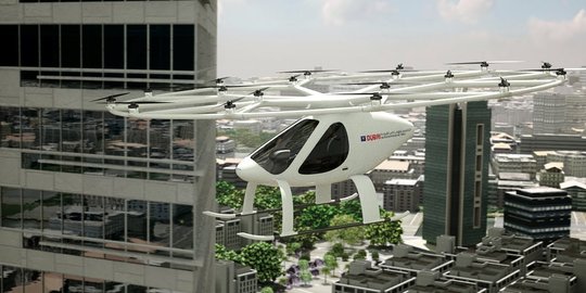 Dubai berhasil uji coba taksi terbang otomatis, moda transportasi masa depan!