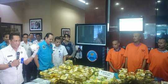 Selundupkan 137 kg sabu dari Malaysia, kurir dapat bayaran Rp 1,3 M