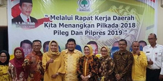 Beredar foto 5 pejabat Pemprov Riau hadiri Rakerda Golkar