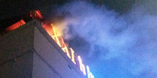 Penyebab lantai atas JMC terbakar karena korsleting