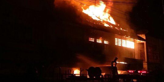 5 Unit ruko terbakar di Langkat, ibu dan dua anaknya tewas