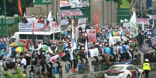 Ini skenario pengalihan arus lalu lintas saat aksi 299