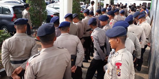 250 Personel polisi jaga sidang putusan praperadilan Setya 