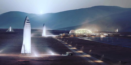 Ambisi baru Elon Musk: pendaratan Mars di 2022 dan melancong gunakan roket