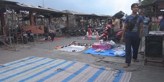 Pedagang PKL Benpas merana, tempat relokasi sementara belum pasti