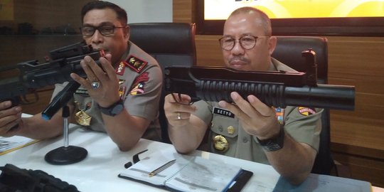 Polri akui impor 280 pucuk senjata dan ribuan amunisi