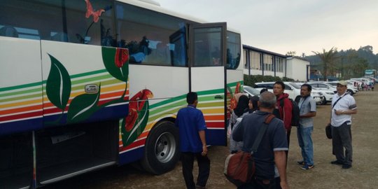 Dapati bus pariwisata tak laik jalan, kemenhub sediakan bus pengganti