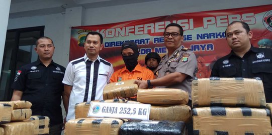 Tak terlibat, sopir bawa ganja dalam keranjang jeruk dipulangkan