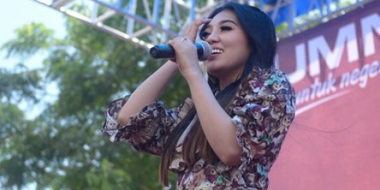 Soal kemunculan Vyanisty, Via Vallen: nggak nyangka mereka sampai segitunya