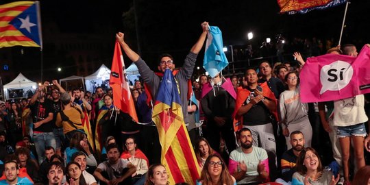 Hasil referendum Catalan: Warga ingin merdeka dari Spanyol