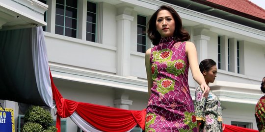 Fashion on the street batik Malangan  digelar bareng 