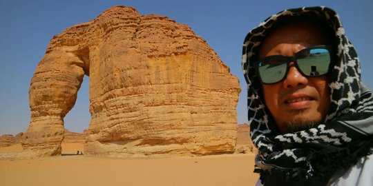 Batu raksasa di Madinah ini bentuknya mirip gajah