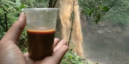 Longsor pengeboran PLTP Baturraden, air Sungai Prukut kembali keruh