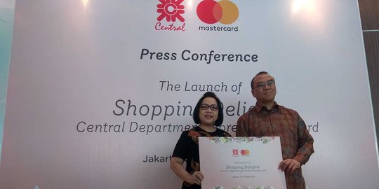 Central Department Store beri pengguna Mastercard bonus senilai Rp 1,75 juta