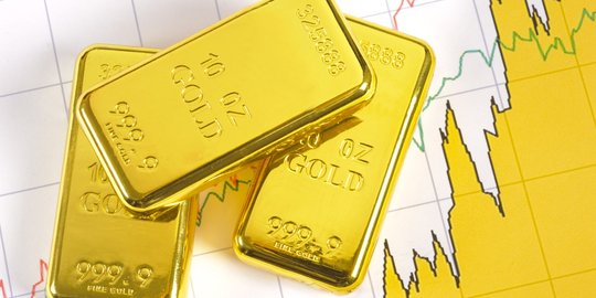 Hari ini, harga emas naik Rp 2.000 menjadi Rp 607.000 per gram