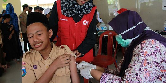 Partisipasi peserta vaksin Campak dan Rubella di Bekasi dan Depok rendah