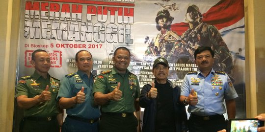 Jenderal Gatot apresiasi Merah Putih Memanggil: Cinta TNI, tonton film ini