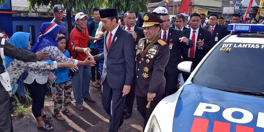 Tak mau dibesar-besarkan, Jokowi bilang 'kayak jalan kaki 1.000 Km saja'