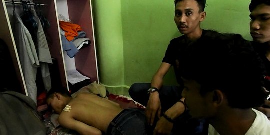 Pulang urus skripsi, mahasiswa di Makassar terkena peluru karet
