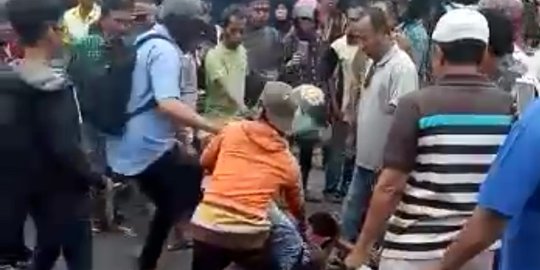 Rampas handphone mahasiswi, Benyamin babak belur diamuk massa