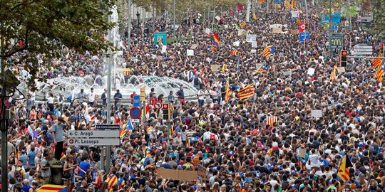 Ini yang akan terjadi jika Catalonia menyatakan merdeka dari Spanyol