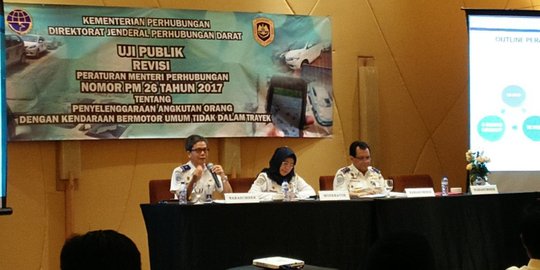 Kemenhub kembali lakukan uji publik soal aturan taksi online, ini kemauan pemerintah