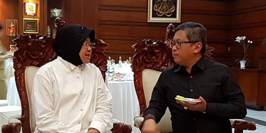 Jelang pengumuman bacagub Jatim, PDIP umbar pujian ke Risma