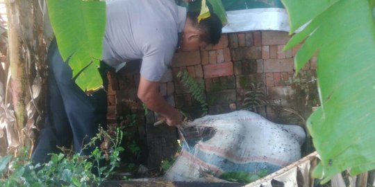 Mayat dalam karung ditemukan di pemukiman warga Sumedang