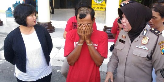 Cerai dengan istri, penjual telur goreng 39 kali cabuli anak kandung