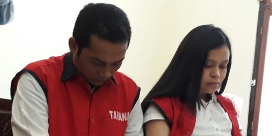 Gara-gara narkoba, suami dan istri yang sedang hamil tua terancam dibui