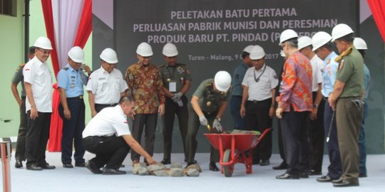 Tingkatkan produksi amunisi, PT Pindad perluas pabrik senilai Rp 400 miliar