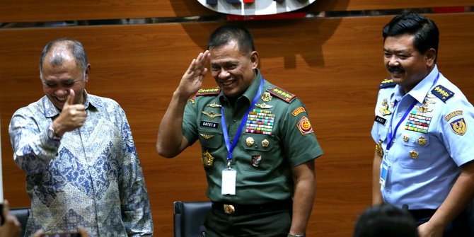 Lima partai bicara soal Jenderal Gatot, empat 'jatuh hati'