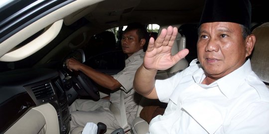 Prabowo disebut akan hadiri pelantikan Anies-Sandi di Istana